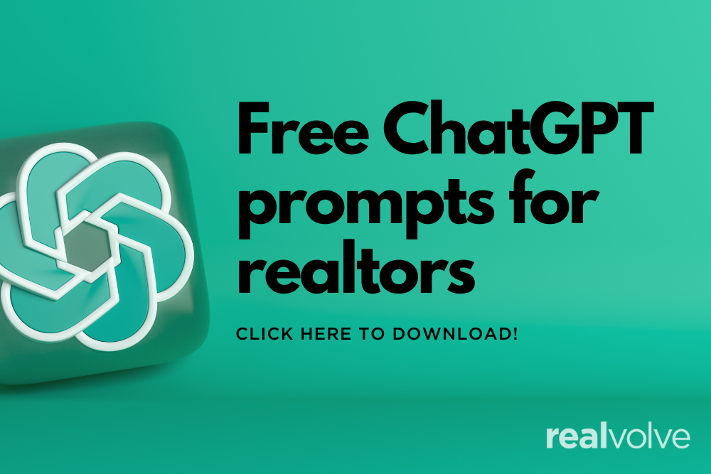 image with text reading Free ChatGPT prompts for realtors - click here to download