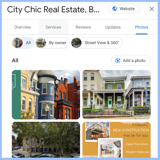 city chic google business profile 3