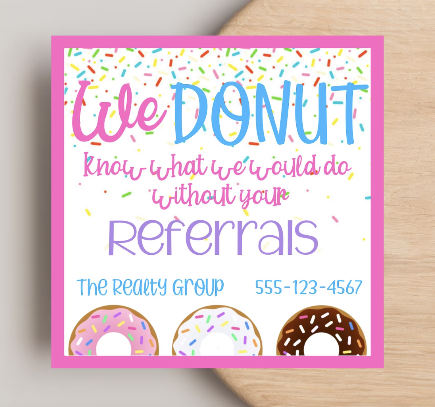donut referrals